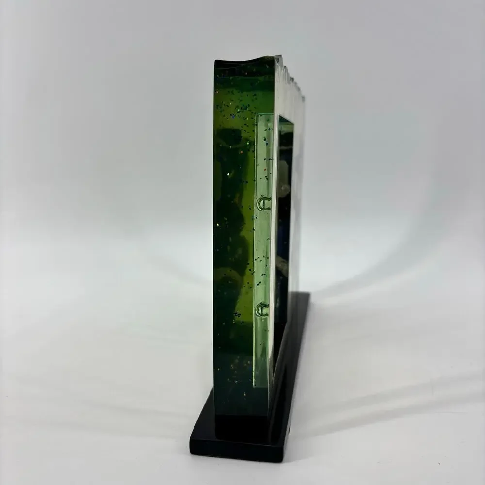 Rhythem by Ty Wilson Lindy Hop No. 6145 Picture Frame Dancers 3D Lucite